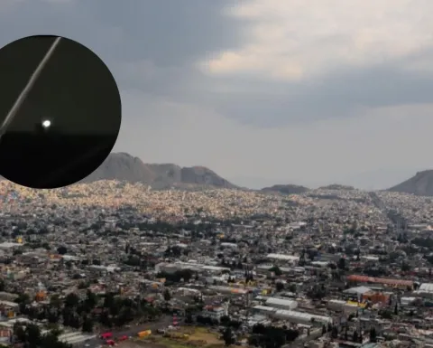 Supuestas Brujas se transforman en bolas de fuego en Iztapalapa y queda grabado