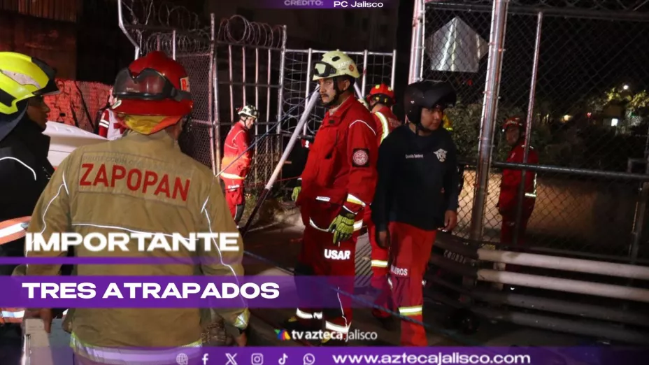 personas atrapadas en López Mateos hoy.jpeg