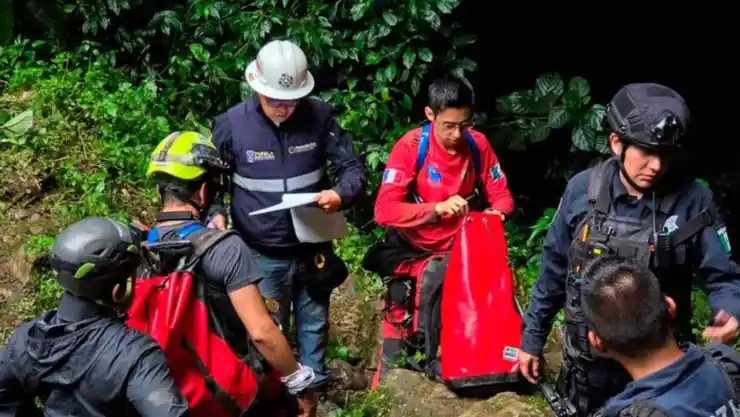 Rescate en Cuetzalan