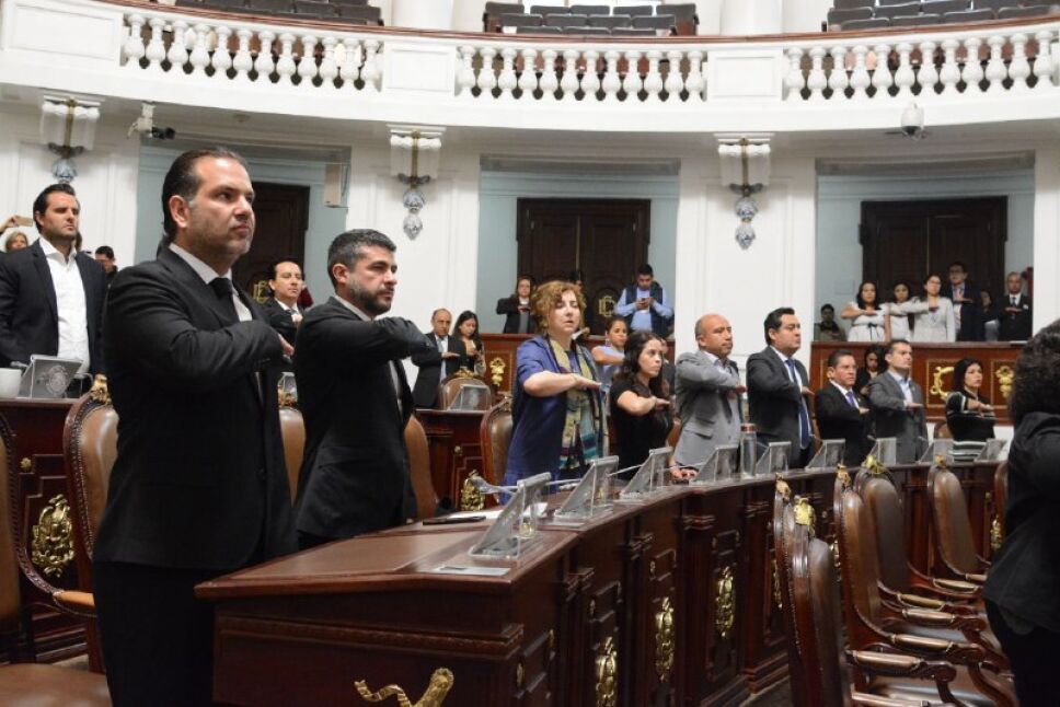 Sesión congreso cdmx