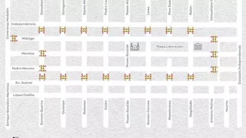 cierres viales en Guadalajara fiestas patrias