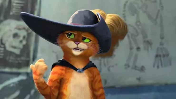 Antonio Banderas voz de el gato con botas 2