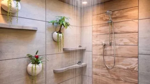 4 opciones para reemplazar el tubo de la cortina del baño por soluciones más minimalistas y elegantes