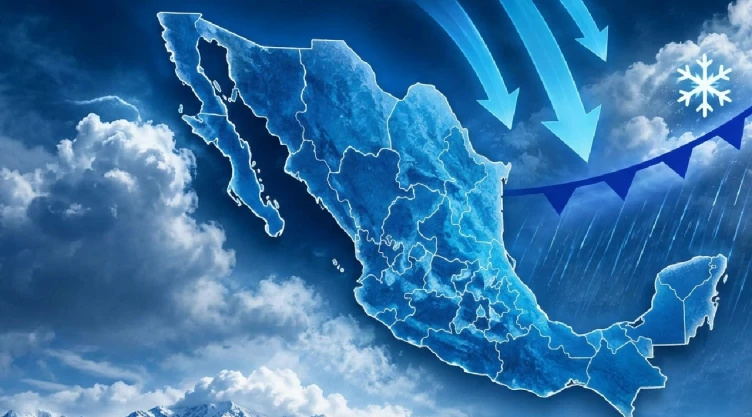 Estados que llegarán a los 0 °C por el frente frío 3 en México esta semana