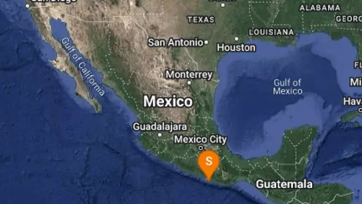 Sismo hoy en México