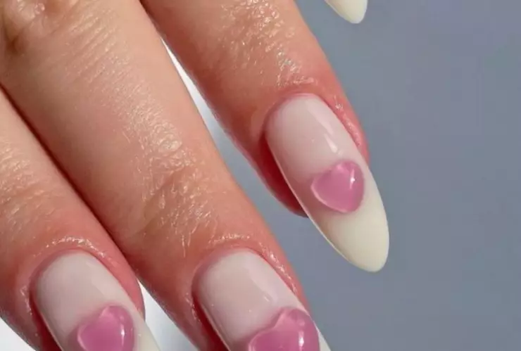 Uñas San Valentín 2025