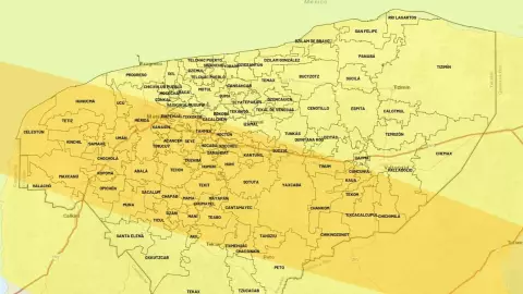Esta es la ubicación del Huracán Beryl de CATEGORÍA 3, está más cerca de la Península