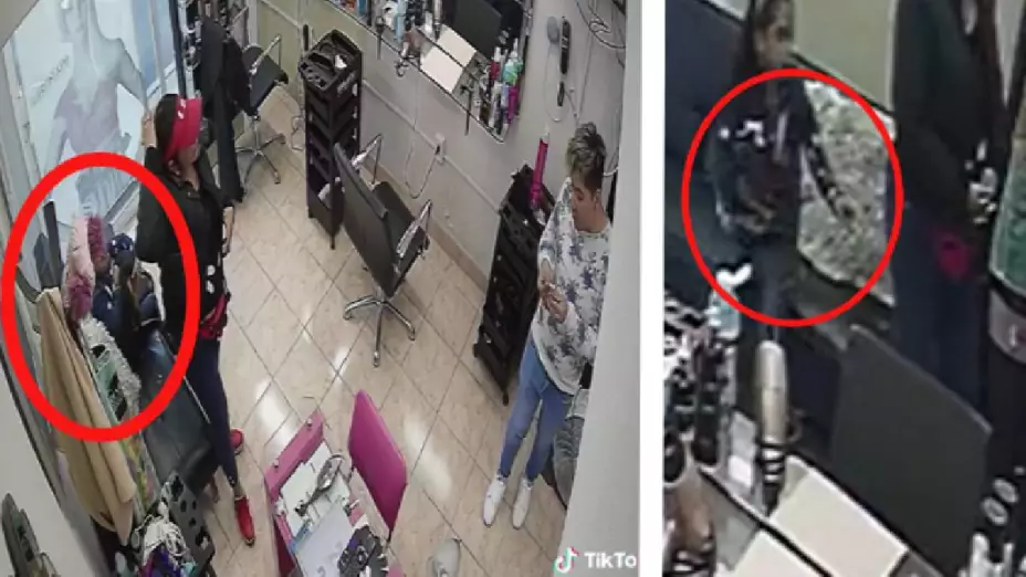 Captan a madre e hija robando
