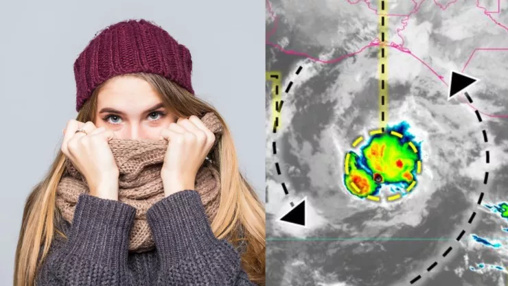 Advierten de caída de nieve por tormenta tropical Pilar y frente frío en estos estados