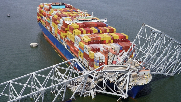 Las labores de búsqueda y rescate tras el colapso del puente Francis Scott Key de Baltimore se reanudarán mañana.