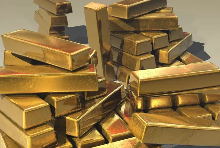 Así fue el robo de 33 toneladas de concentrado de oro y plata en carretera Durango a Manzanillo. En la imagen se puede observar varias barras de oro que hacen alusión al botín robado por los delincuentes armados el pasado 4 de julio en las cercanías de Guadalajara.