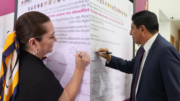 Consejeros del INE se reúnen con gobernadores rumbo a las elecciones 2024