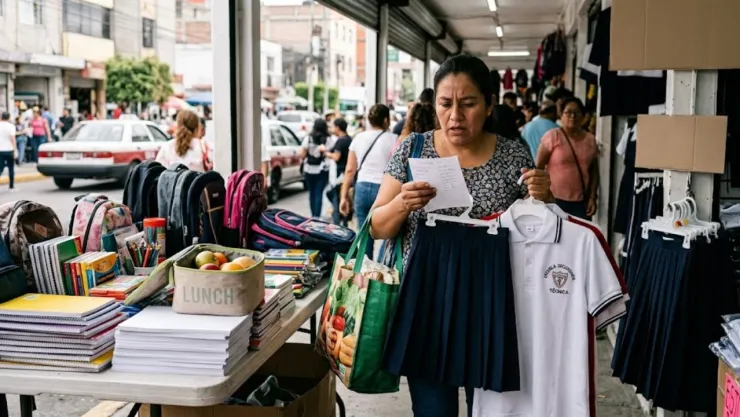 Regreso a clases 2026 costará más de 12 mil pesos: Lista de gastos en útiles, uniformes y transporte escolar