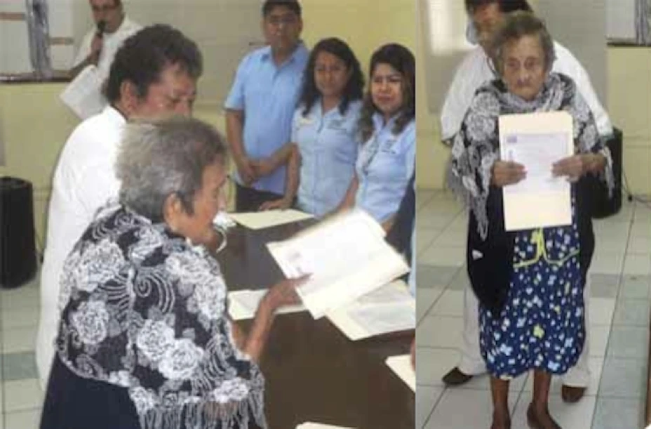 Norma Jiménez López, jefa del Departamento de Planeación del IEEA, dijo que el Instituto atiende a 7 mil 754 adultos de 65 años