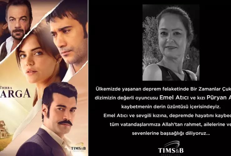 Muere actriz turca en terremoto