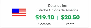 ¿Cuál es el precio del dólar hoy?