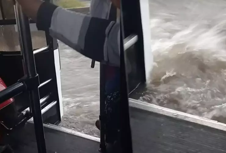 Inundaciones por Hilary.