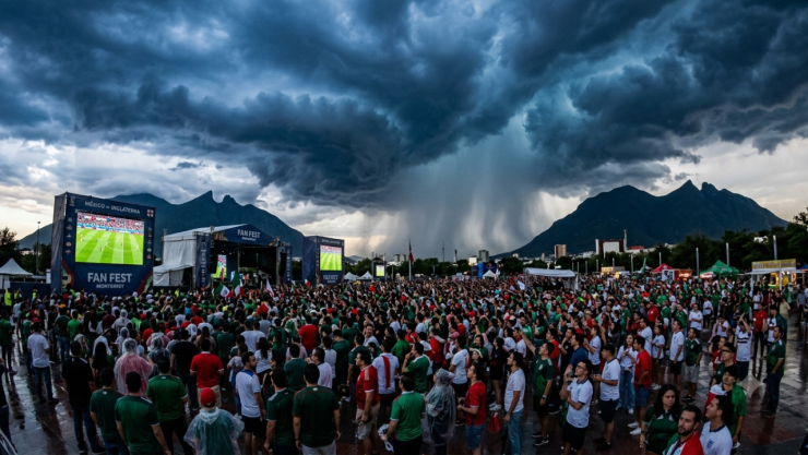 ¿Se va a caer el cielo? El pronóstico del clima en Monterrey para el México vs Inglaterra del domingo