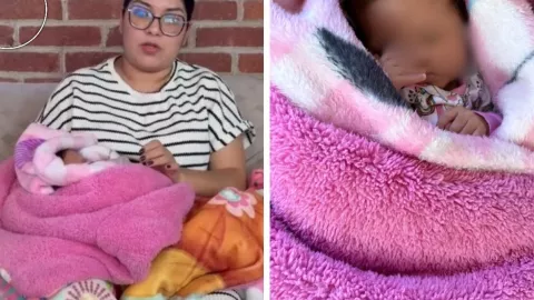 Alana es parte de los recién nacidos que esperan la vacuna BCG en el Estado de México