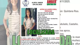 ¡ÚLTIMA HORA! Confirman la localización de Astrid Alejandra Kumul Rodríguez, menor desaparecida en Cancún