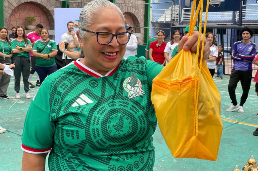 Tanda de penales con la Gira Vive sin Drogas.