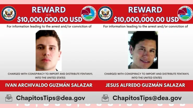 ¿Cuánto dinero ofrece la DEA por la captura de Iván Archivaldo?
