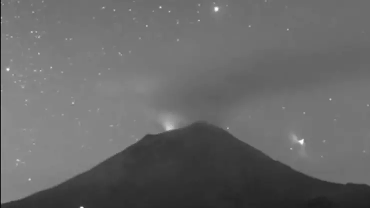 OVNI Volcán Popocatépetl