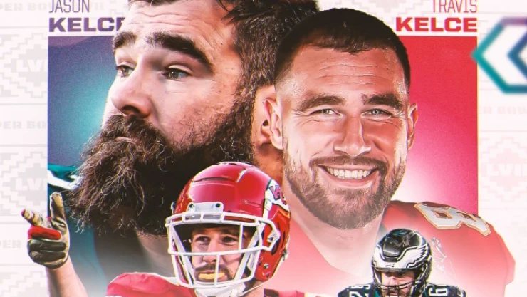 Super Bowl LVII: Jason y Travis Kelce, los hermanos que batirán récord en la NFL