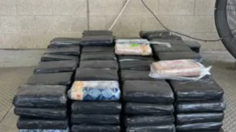 Paquetes de cocaína consficados por la CBP