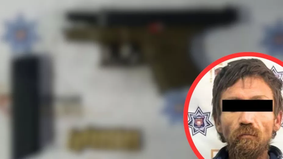 Ciudadanos alertan y Policía detiene a hombre armado en Tijuana: quedó bajo custodia de la FGE