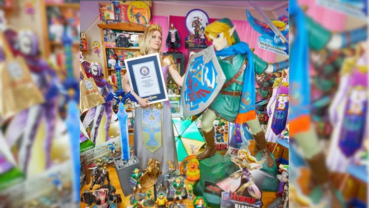 Récord mundial: La colección más grande de The Legend of Zelda que sorprende a los coleccionistas