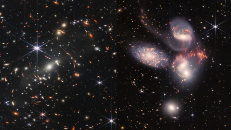 Imágenes del telescopio James Webb