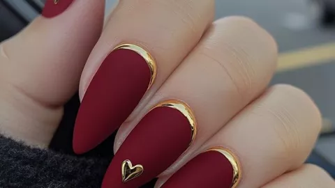 45 diseños de uñas para San Valentín en almendradas o cuadradas: son sencillas, elegantes y sutiles