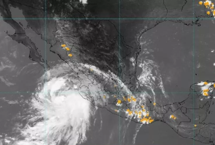Tormenta Tropical Eugene hoy 5 de agosto en el Pacífico