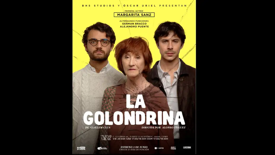 La Golondrina, obra con Margarita Sanz.