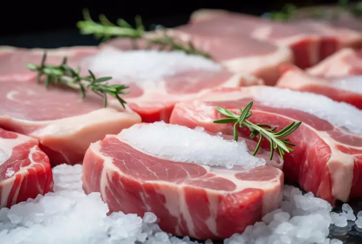 Carne congelada