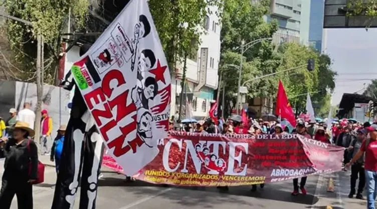 manifestacion cnte.