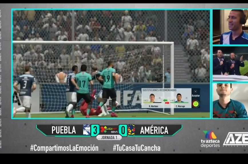 eLigaMX Puebla VS América