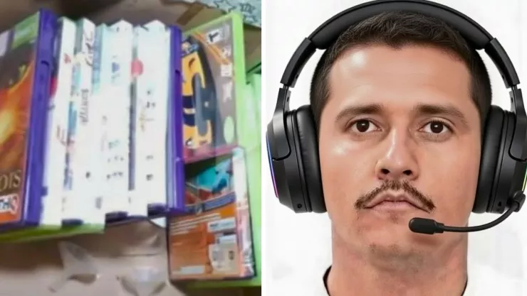 La colección incluía títulos de acción, deportes y carreras