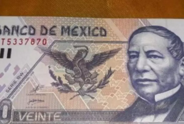 Billete de Teotihuacán que vale hasta 80 mil pesos