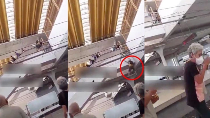 Hombre muere tras caer escaleras eléctricas del Metro en Brasil