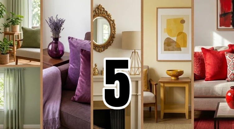 ¿Quieres atraer dinero? 5 colores para decorar tu sala, según el Feng Shui