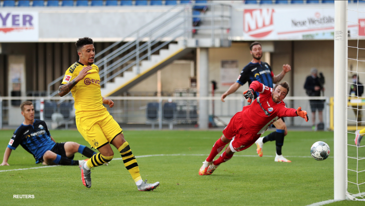 Paderborn vs Borussia Dortmund