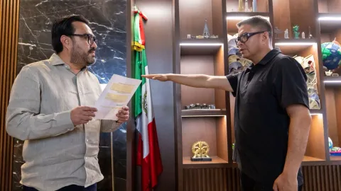 Rinde protesta Alejandro Bravo Martínez como secretario de Seguridad en Culiacán