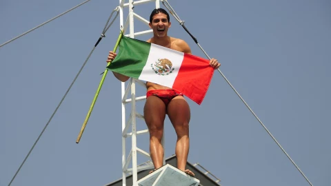 Clavadista Olímpico Rommel Pacheco