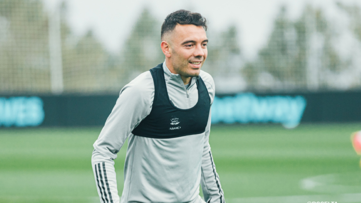 Iago Aspas con Celta