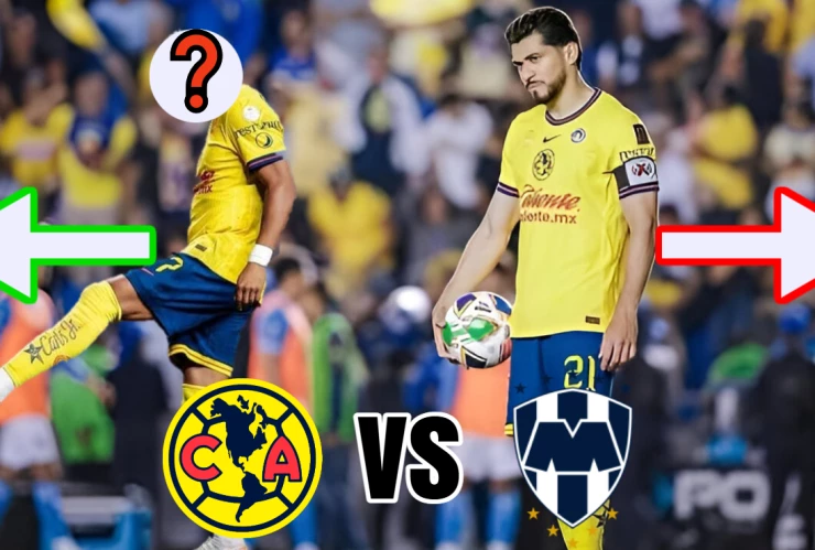 Henry Martín será reemplazado por este poderoso crack en el partido de América vs Rayados de Monterrey