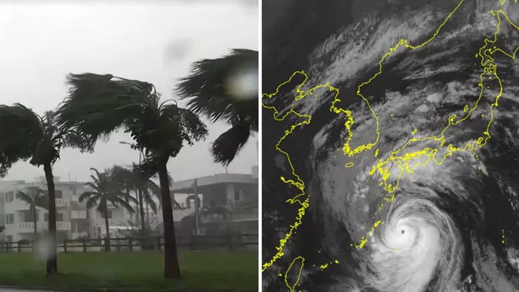 Japón tifón Nanmadol