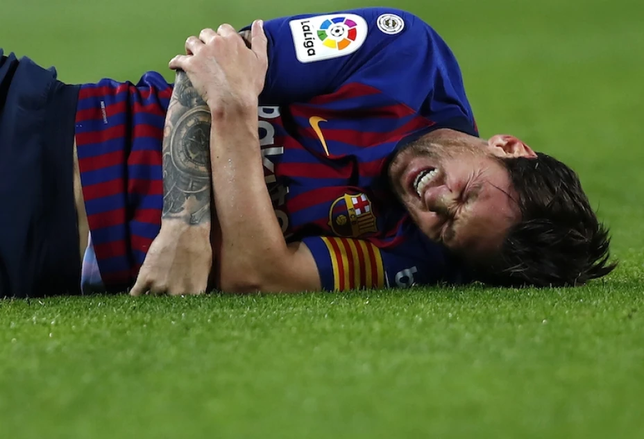 Messi lesionado
