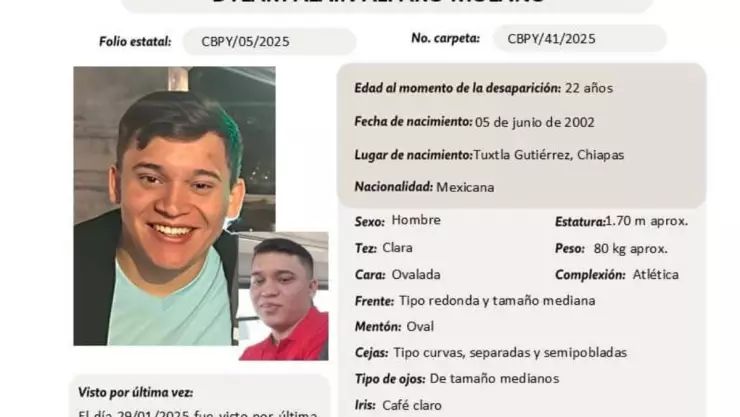 ¡No pierden la fe! Familiares de Dylam Alfaro, joven desaparecido en Yucatán, continúan con su búsqueda